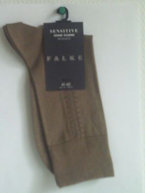 FALKE Sensitive Herren Business-Socke "STREET" mit Seitenbordürenmuster o. G.