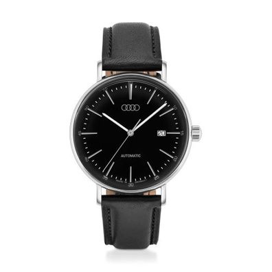 Original Audi Automatikuhr Uhr Limited Edition Armbanduhr schwarz 3102300100