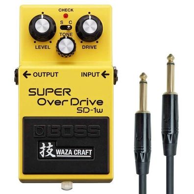 Boss SD-1W Super Overdrive Waza Edition mit Kabel