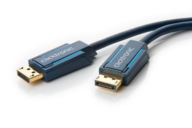 clicktronic DisplayPort Kabel 1.4 UHD 8K 60 Hz 3 m (1er Faltschachtel)