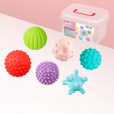 Fancy Baby Sensorik Balls - Babyspielzeug ab 0 3 6 8 Monate B
