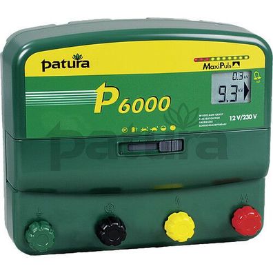PATURA P 6000 Weidezaungerät 12 + 230 Volt NEU, jetzt 20% mehr Leistung