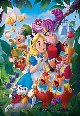 Alice im Wunderland - Charaktere aus dem Comic