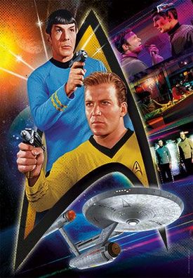 Mr. Spock und Captain Kirk - Star Trek