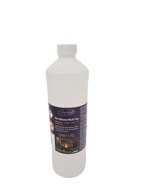 Carlo Milano Bioalkohol: Bio-Ethanol / Bio-Alkohol für Deko-Kamine, 1 Liter