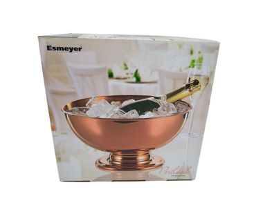 Esmeyer Champagnerschale Portland Sektkühler aus Edelstahl - Kupferfarben