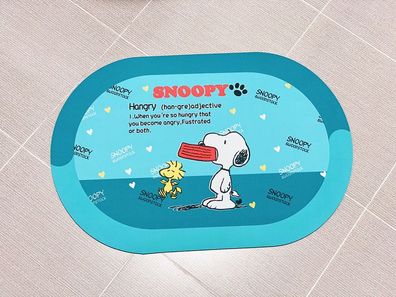 Snoopy Woodstock Anti-slip Fußmatte Oval Küche Badezimmer Boden Matte Hause Teppich