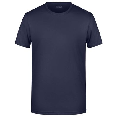 Basic Herren T-Shirt - navy 108 XL