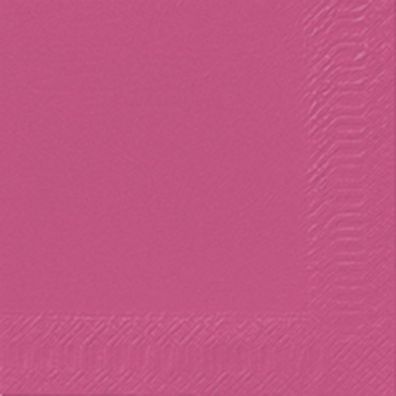 Duni Cocktail Servietten fuchsia 3lagig Tissue 24x24cm 20 Stück