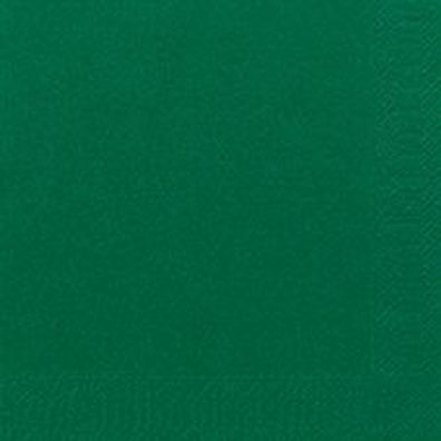 Duni Servietten uni Darkgreen 33x33cm 3lagig 20 Stück