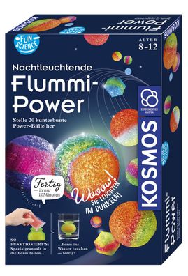 Fun Science Nachtleuchtende Flummi-Power, Experimentierkasten