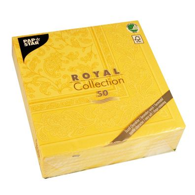 Papstar RC Serv. Ornaments gelb