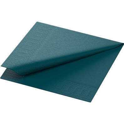 Duni Servietten ocean teal 24x24cm 3lagig 250 Stück