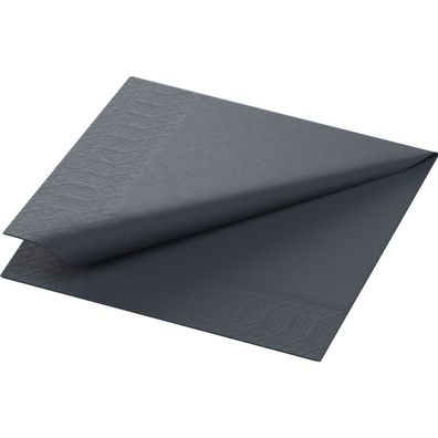 Duni Servietten schwarz 24x24cm 3lagig 250 Stück