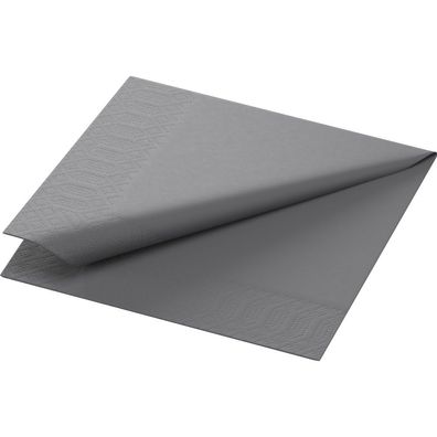 Duni Servietten granite grey 24x24cm 3lagig 250 Stück