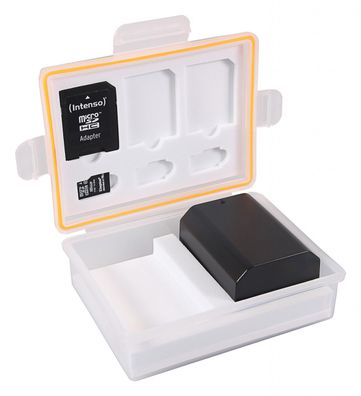 Aufbewahrungsbox für Akkus und Speicherkarten f. Canon LP-E6 Sony NP-FZ100 Nikon ...