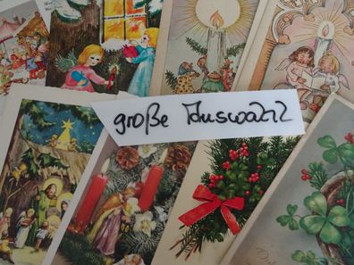 alte Postkarten AK Weihnachten Jahreswechsel Neujahr -große Auswahl-