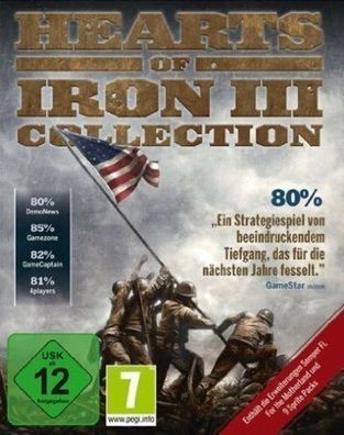 Hearts Of Iron 3 Collection (PC 2011 Nur der Steam Key Download Code) Keine DVD