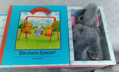 Bärchens Spielzeit - Buch mit Elefant