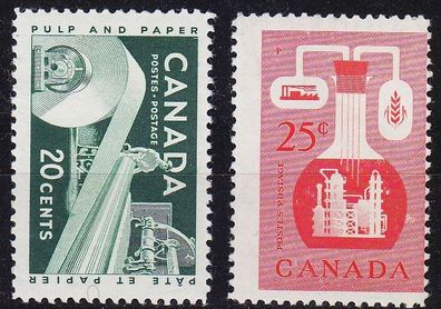 KANADA CANADA [1956] MiNr 0309-10 ( * */ mnh )