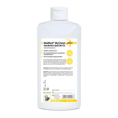 MaiMed® MyClean Handlotion lipid (W/ O) Hautschutzcreme - 500ml