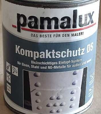 pamalux Kompaktschutz Graualuminium für Eisen Stahl Metalle innen & außen 750ml