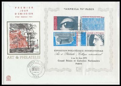 Frankreich Block 5 BRIEF FDC X61EDE2