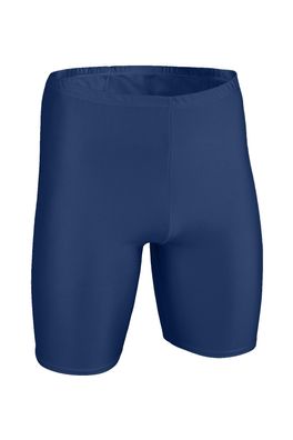 Herren Radler Marine Radlerhose Shorts stretch shiny glänzend kurze Sporthose