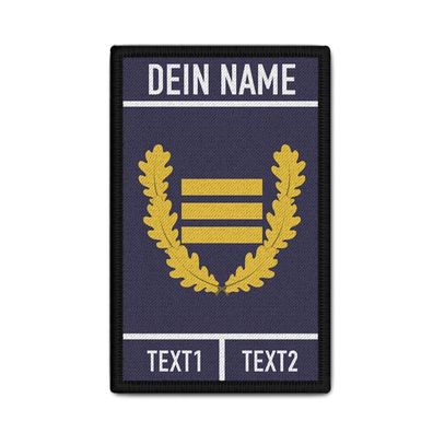 Patch Brandoberrat Dienstgradabzeichen Berufsfeuerwehr 9,8x6cm #39860