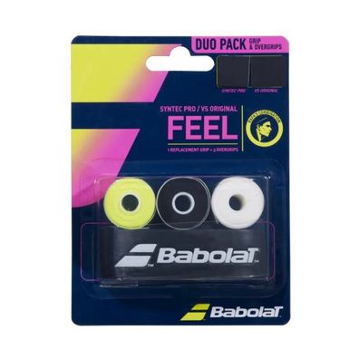 Babolat Pack Syntec Pro + VS Original X3 Duo Pack Griffbänder