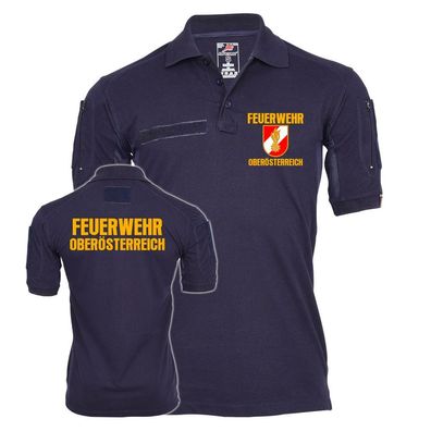 Tactical Polo Feuerwehr Ober-Österreich Einsätze Diensthemd OÖ Shirt#39012