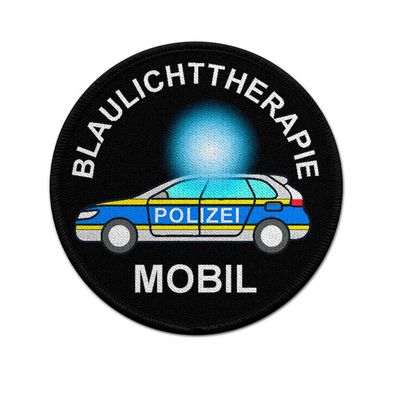 Patch Blaulichttherapie Mobil Polizei Blaulicht Meme Streifenwagen #40153