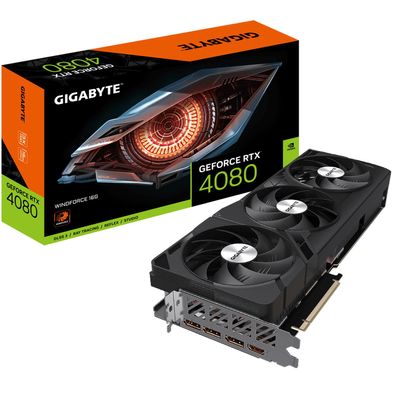 Gigabyte GeForce RTX 4080 16GB Windforce GDDR6X 1xHDMI 3xDP