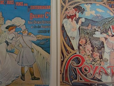 2 alte Postkarten Mic Max Paris Frankreich Fonym Trinquier-Trianon Werbung