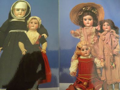 2 alte Postkarten Jan Swinkels Marseille Puppen Waarschijnlijk Kestner Meisje