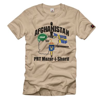 ISAF PRT Försvarsmakten Schweden Provincial Reconstruction - T Shirt #38235