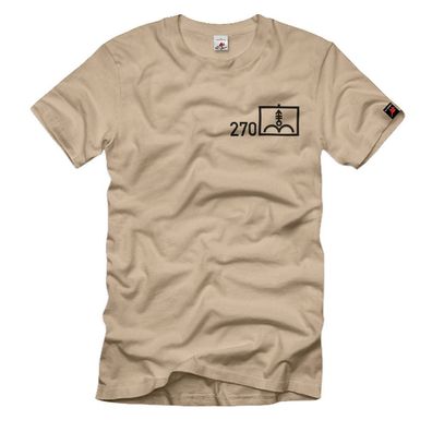 Luftlande Mörser Kompanie 270 LLMrsKp Taktisches Zeichen T Shirt #38252