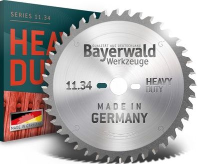 Bayerwald - HM Kreissägeblatt - Ø 160 mm x 2,8 mm x 16 mm | Trapezflachzahn (42