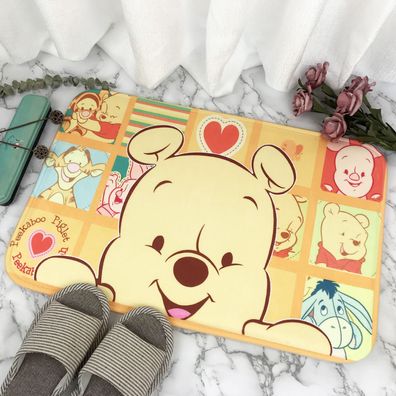 Winnie Pooh Anti-slip Fußmatte Cute Tiger Küche Badezimmer Boden Matte Hause Teppich