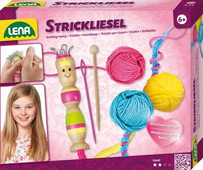 Strickliesel Strickgerät Kunststoffnadel Strickhaken Wolle 3 Farben