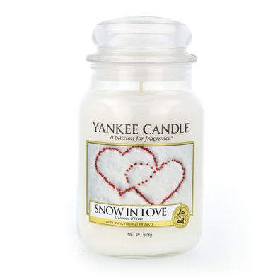 Yankee Candle Snow In Love Duftkerze Großes Glas 623 g