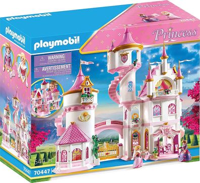 Playmobil Princess 70447 Großes Prinzessinnenschloss mit drehbarer Tanzplatte, Ab ...