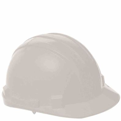 Schutzhelm verstell. weiß mit Drehknopf