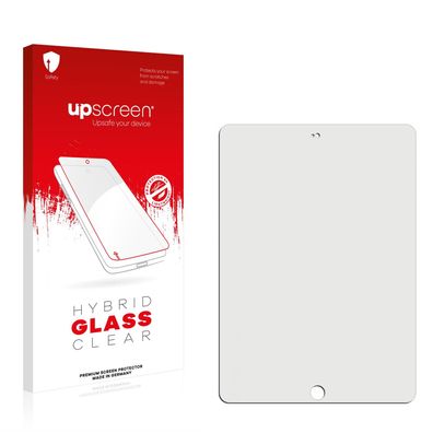 upscreen Hybrid Glass Clear Premium Panzerglasfolie für Apple iPad Air LTE 2013
