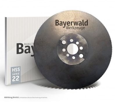 Serie 15.22 - Bayerwald - HSS Kreissägeblatt Ø 400 mm x 50 mm x 180 Z| dampfbeha