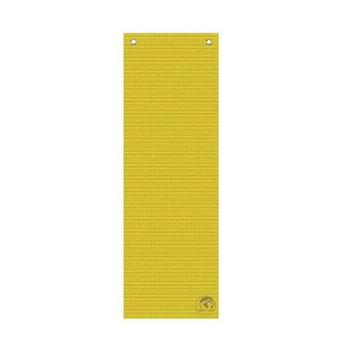 TrendyYogaMat Professional 180x60x0,5cm gelb mit Ösen