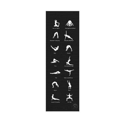 Trendy YogaMat HOME 180 x 60 x 0,5 cm anthrazit