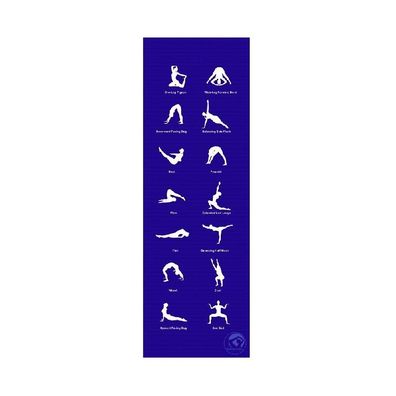 Trendy YogaMat HOME 180 x 60 x 0,5 cm blau