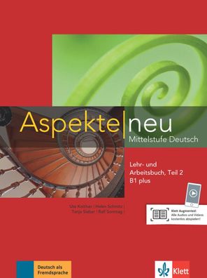 Aspekte neu Lehr- und Arbeitsbuch B1 plus, mit Audio-CD. Tl.2 Mitte