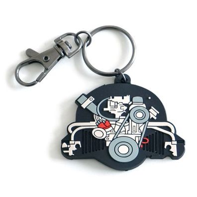 VW Käfermotor Schlüsselanhänger Schlüsselring Anhänger Keyring ZCP902578